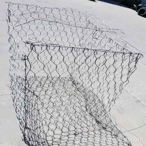 Гексагональная проволочная сетка с PVC с покрытием
